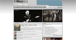 Desktop Screenshot of muzzart.fr